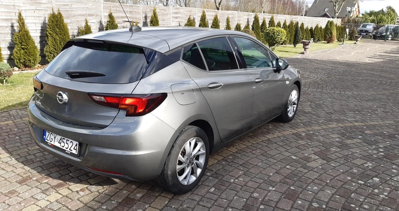 Opel Astra cena 55900 przebieg: 67500, rok produkcji 2020 z Gryfice małe 79